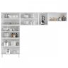Cozinha De Aço Compacta Mirage New 11 Portas 6 Prateleiras Branco/Preto - Telasul - 2