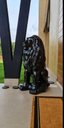 Ver imagem 4 de Escultura Estátua Decorativa Leão Sentado 108cm:preto Brilho