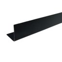 Ver imagem 2 de Perfil Cantoneira 25x25mm Alumínio Preto - 3 Metros