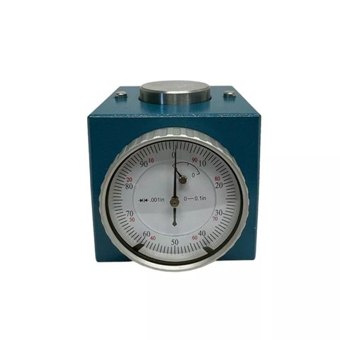 Presseter com Relogio (alt. 50mm - 0,01mm) (curso 0-2mm) - Azul