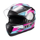 Ver imagem 6 de Capacete Texx Strike Ride Azu Ros Branc Pret Bril 60