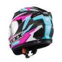 Ver imagem 3 de Capacete Texx Strike Ride Azu Ros Branc Pret Bril 60