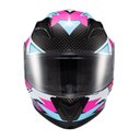 Ver imagem 1 de Capacete Texx Strike Ride Azu Ros Branc Pret Bril 60