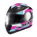 Ver imagem 5 de Capacete Texx Strike Ride Azu Ros Branc Pret Bril 60