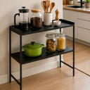 Ver imagem 2 de Estante para Cozinha com Estrutura Metálica Londres - Preto