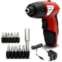 Ver imagem 5 de Parafusadeira a Bateria 4,8v com Kit 11 Pçs Multilaser e Bolsa de Cinto Mtx