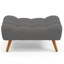 Ver imagem 6 de Puff Pet Cama Estofada para Cachorro Sofia L02 Suede Cinza - Inoviza