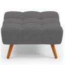 Ver imagem 7 de Puff Pet Cama Estofada para Cachorro Sofia L02 Suede Cinza - Inoviza