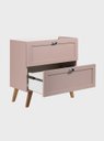 Ver imagem 7 de Gabinete para Banheiro com Tampo e Espelho com LED 80cm Retro MDF Rosa Milano - On Móveis