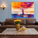 Ver imagem 2 de Quadro Árvore Colorida -- Br Artes