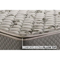 Colchão Queen Ortopédico AG 65 Fort Black Pillow Top (158x198x22) - Herval - 2
