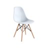 Kit 04 Cadeiras Eames Charles Eiffel - Branco Branco - 6