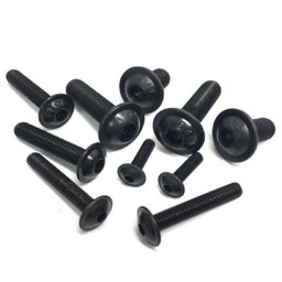 PARAFUSO ALLEN C. ABAULADA FLANGEADA M8 X 25 GEOMET - 200PÇS - 4