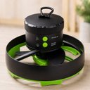 Ver imagem 4 de Mini Ventilador de Barraca Portátil LED Recarregável Camping