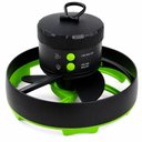 Ver imagem 2 de Mini Ventilador de Barraca Portátil LED Recarregável Camping