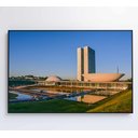 Ver mais imagens de Quadro Congresso Nacional Brasília - 90x60 Cm - Vidro Impresso