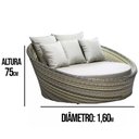 Ver imagem 3 de Chaise Sofá Livia Varanda Jardim Trama Original