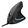 Mouse Vertical Verto Ergonomic Usb Com Fio 1600dpi Preto D5 Luuk Young - 1