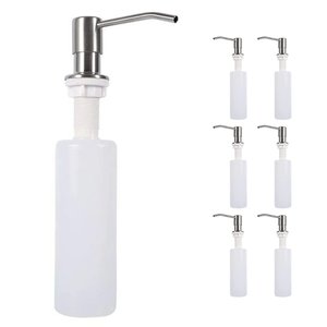 Dispenser Dosador Kit 6 Unidades Sabonete Liquido Embutir Sabao Detergente Cozinha Pia Banheiro