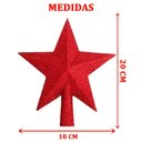 Ver imagem 2 de Decoração Enfeite de Natal Estrela Natalina Vermelho 20cm