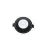 Spot Alltop Recuado Led Taschibra Mr16 Redondo Preto 6w - 6500k Luz Fria - 1