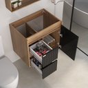 Ver imagem 2 de Gabinete para Banheiro Clarice 60 Cm - Fabribam Gabinetes