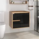 Ver imagem 1 de Gabinete para Banheiro Clarice 60 Cm - Fabribam Gabinetes