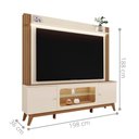 Ver imagem 4 de Painel para TV Maceió até 75 198cm MDF MDP Off White Mais de Casa