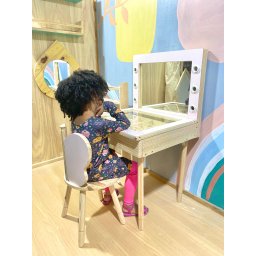 Penteadeira Camarim Infantil Fábrica de Casinha - 2