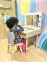 Ver imagem 2 de Penteadeira Camarim Infantil Fábrica de Casinha