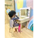 Ver imagem 2 de Penteadeira Camarim Infantil Fábrica de Casinha