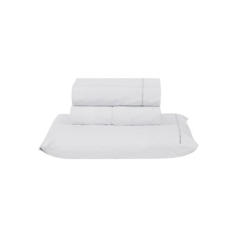 Jogo de Cama Premier Solteiro 03 Peças Hipercal 200 Fios 80% Algodão, 20% Poliéster - Branco