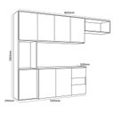 Ver imagem 5 de Cozinha Suspensa Juliete Branco/branco Uv - Nicioli