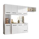 Ver imagem 1 de Cozinha Suspensa Juliete Branco/branco Uv - Nicioli