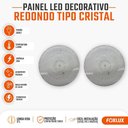 Ver imagem 2 de Painel LED Redondo Decor 32W 4000k Branco Neutro Foxlux Kit 2
