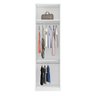 Módulo Closet sem Portas com Prateleiras e Cabideiros 100% MDF  90cm Altezza - 6