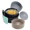 Forma Silicone Cozimento Redonda Para Fritadeira Air Fryer com Alça Clink - 2