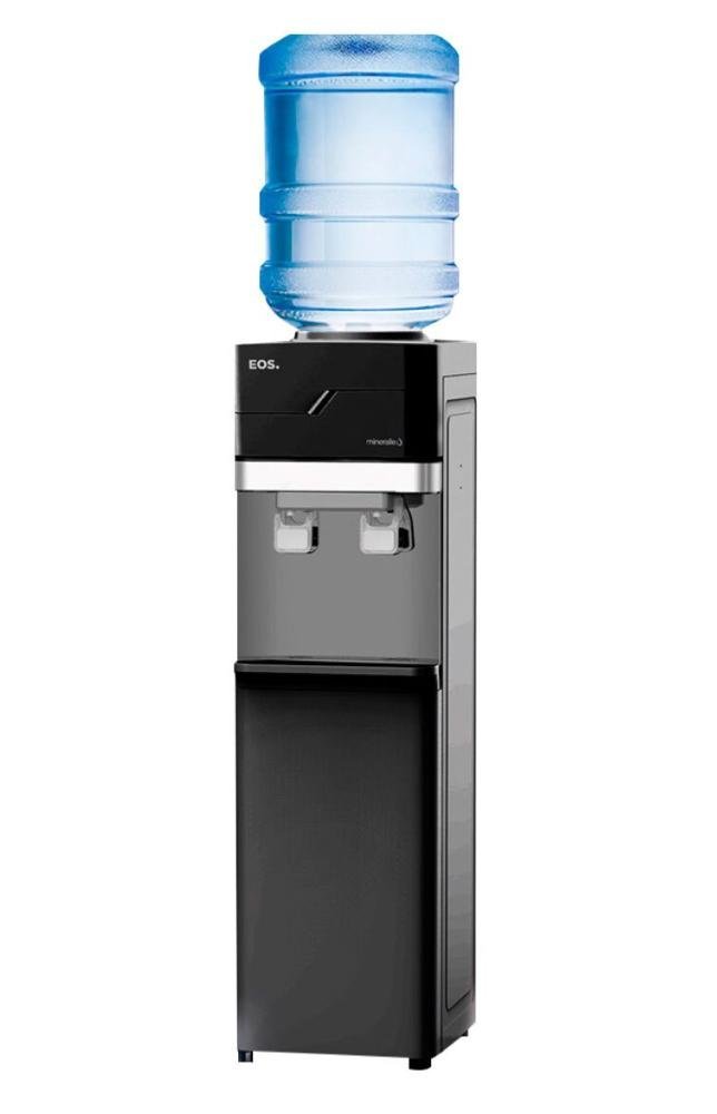 Bebedouro de Coluna para Garrafão com Armário EOS Mineralle Compressor ...