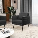 Ver imagem 2 de Kit 02 Poltronas Mari Corino Pés Palito de Ferro Preto - D’Rossi
