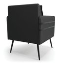 Ver imagem 5 de Kit 02 Poltronas Mari Corino Pés Palito de Ferro Preto - D’Rossi