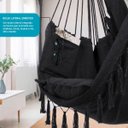 Ver imagem 2 de Rede de Balanço Suspensa Teto Confortável com Almofadas White Arrow