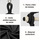 Ver imagem 5 de Rede de Balanço Suspensa Teto Confortável com Almofadas White Arrow