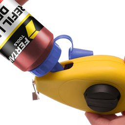 Refil Linha Giz 120g Vermelho Gesseiro Marcação Nível | Fertak - 5