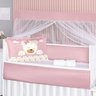 Kit Berco 10 Pc Micro- Fofura Rosa Velho Balu Baby Tradicional - 1