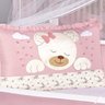 Kit Berco 10 Pc Micro- Fofura Rosa Velho Balu Baby Tradicional - 3