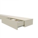 Ver imagem 5 de Aparador Suspenso Nicho Sala 3 Gavetas 202 Nobre Off White - Rede Móveis