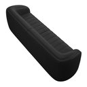 Ver imagem 7 de Sofá Decorativo Sala de Estar 252cm Adam 3 Lugares PU Preto G45 - Gran Belo Sofá Adam