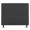 Ver imagem 1 de Cabeceira Cama Box Casal King Size Nice 195cm Linho Cinza - Abmaza