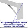 Suporte Pia Parafusar Bancada Aparador 40 Cm Branco - 3