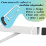 Suporte Pia Parafusar Bancada Aparador 40 Cm Branco - 8